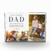 Bloc Photo Citation de Stepdad Stepfather | Trois photos (Devant)