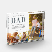 Bloc Photo Citation de Stepdad Stepfather | Trois photos (Gauche)