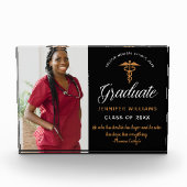 Bloc Photo Citation Inspirationnelle Chic Médicale School Gra (Devant)