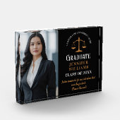 Bloc Photo Citation Inspirationnelle Diplôme de l'école de dr (Gauche)