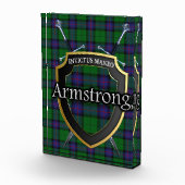Bloc Photo Clan écossais Armstrong Tartan (Droite)