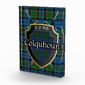 Bloc Photo Clan écossais Colquhoun Tartan (Droite)