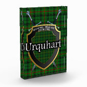 Bloc Photo Clan écossais Urquhart Tartan (Gauche)