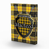 Bloc Photo Clan MacLeod Tartan (Droite)
