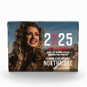 Bloc Photo Classe moderne audacieuse de 2025 Graduation Photo (Devant)