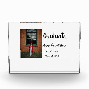 Bloc Photo Classic graduation ajouter photo nom classe année