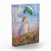 Bloc Photo Claude Monet - Femme avec un parasol face à droite (Gauche)