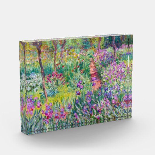 Bloc Photo Claude Monet - Le jardin d'Iris à Giverny (Gauche)