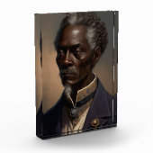 Bloc Photo Cleon portrait peinture (Gauche)