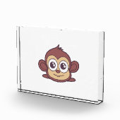 Bloc Photo Clipart de singe mignon (Droite)
