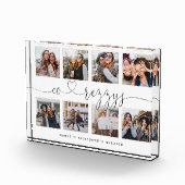 Bloc Photo Co-rezzys Script Cadeau Pour Les Amis Photo Collag (Droite)