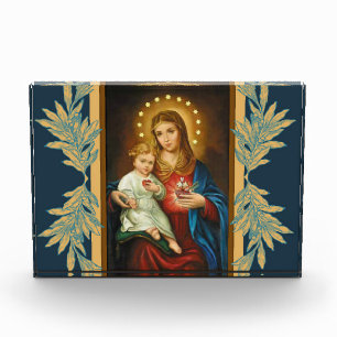Bloc Photo Coeur douleureux impeccable de catholique de Mary
