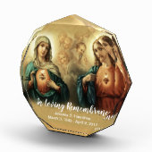 Bloc Photo Coeur du souvenir |Tribute | Mary Jésus du (Droite)