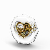 Bloc Photo Coeur vapeur avec un manomètre (Droite)