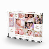 Bloc Photo Collage Citations Motivationnelles Noms Année 10 (Droite)