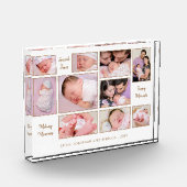 Bloc Photo Collage Citations Motivationnelles Noms Année 10 (Gauche)