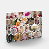 Bloc Photo Collage photo Hexagon (Gauche)