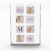 Bloc Photo Collage Photo & Meilleure Grand-Mère Jamais Meille (Devant)