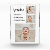 Bloc Photo Collage Photo & Meilleure grand-mère Jamais Meille (Devant)