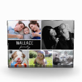 Bloc Photo Collage photo multiple famille cadeau de Noël (Devant)