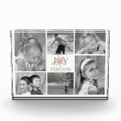 Bloc Photo Collage photo Noël personnalisé (Devant)