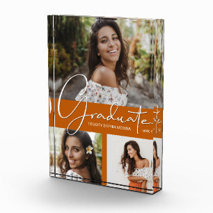 Bloc Photo Collage tendance sur Burnt Orange