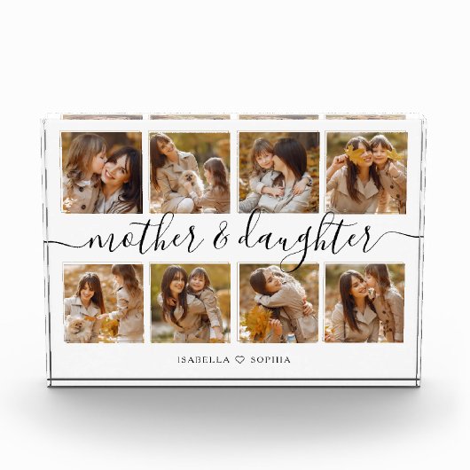 Bloc Photo Collecte de script mère et fille (Devant)