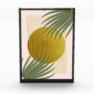 Bloc Photo Collection de formes d'or