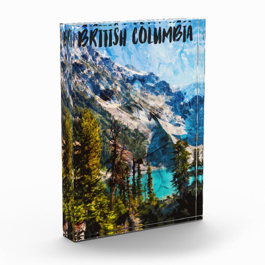 Bloc Photo Colombie-Britannique Canada Mountain View (Gauche)