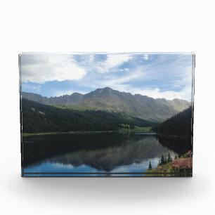 Bloc Photo Colorado Mountains Photographie Blue Sky Lake
