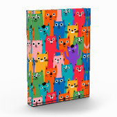 Bloc Photo Colorful cats (Gauche)