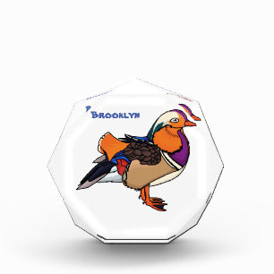 Bloc Photo Colorful mandarin duck