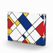 Bloc Photo Composition minimaliste Abstraite Mondrian (Droite)