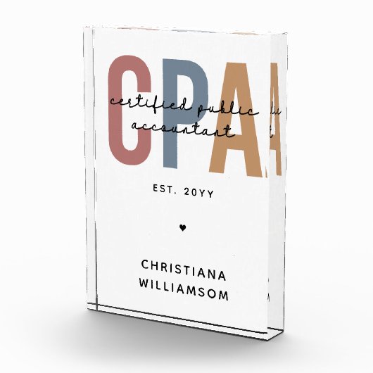 Bloc Photo Comptable Public Certifié CPA Retro (Droite)