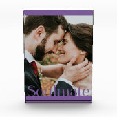 Bloc Photo Conception du cadre d'âme typographique (Devant)