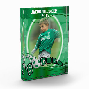 Bloc Photo Conception du joueur de football - DO-IT-YOURSELF