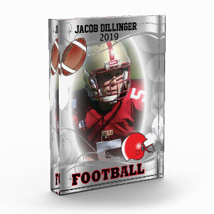 Bloc Photo Conception du joueur de football - DO-IT-YOURSELF