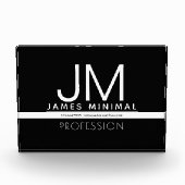 Bloc Photo Conception professionnelle moderne et minimale | N (Devant)