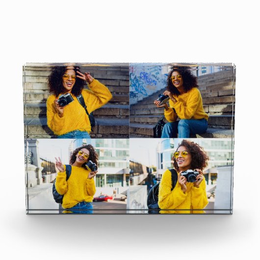 Bloc Photo Concevez votre propre collection de 4 photos (Devant)