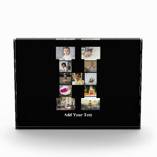 Bloc Photo Concevez votre propre lettre H photo Collage