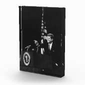 Bloc Photo Conférence de John Kennedy 35e président des États (Droite)