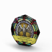 Bloc Photo Confirmation RCIA en verre souillé de Saint-Esprit (Droite)