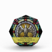 Bloc Photo Confirmation RCIA en verre souillé de Saint-Esprit (Devant)