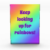 Bloc Photo Continuez à chercher Rainbows Photo Block (Devant)