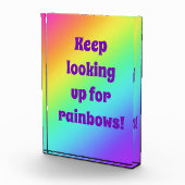 Bloc Photo Continuez à chercher Rainbows Photo Block (Droite)