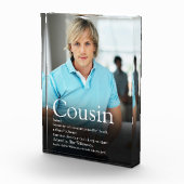 Bloc Photo Cool moderne meilleure définition de cousine jamai (Droite)