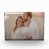 Bloc Photo Coquilles d'aquarelle personnalisées (Devant)