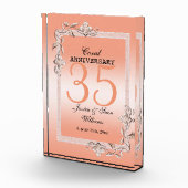 Bloc Photo  Coral Gem & Parties scintillant 35e anniversaire  (Droite)