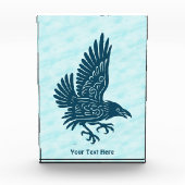 Bloc Photo Corbeau bleu dansant (Devant)