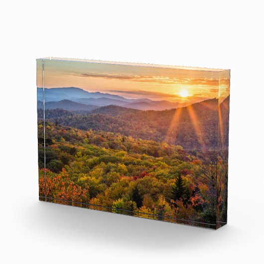 Bloc Photo Coucher de soleil d'automne à Beacon Heights (Droite)